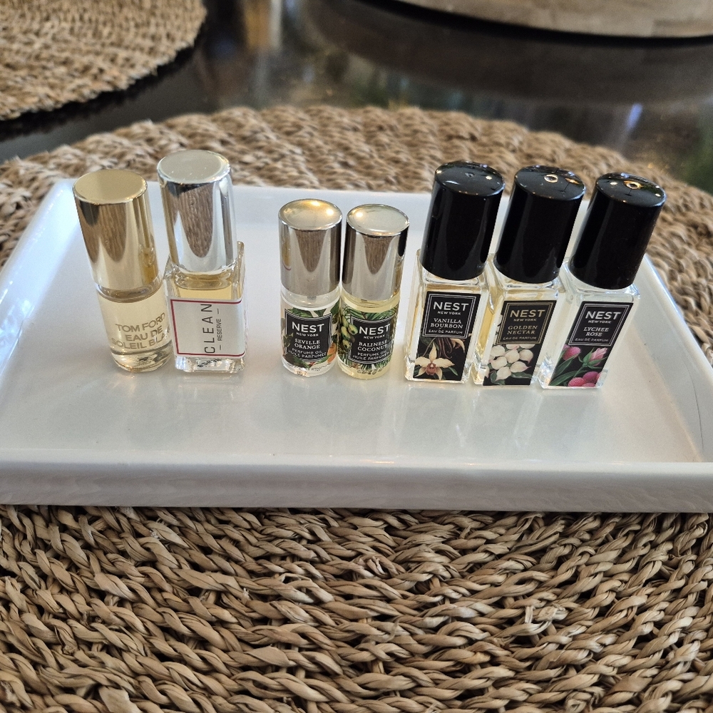 Mini Deluxe Sample Set From Sephora Nest, Clean, Tom Ford 3 ml